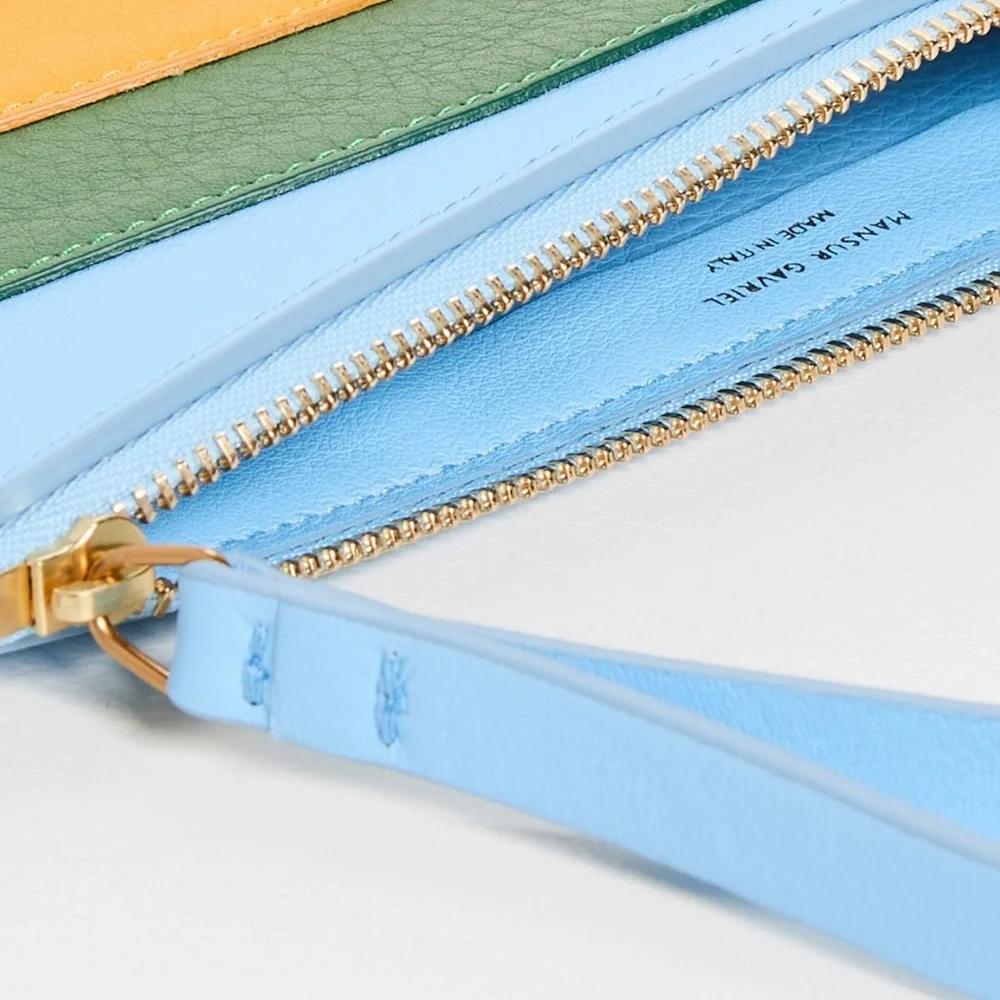 ❤️DEAL! Mansur Gavriel Classic Pouch in 🌈 Rainbow - Picture 12 of 15